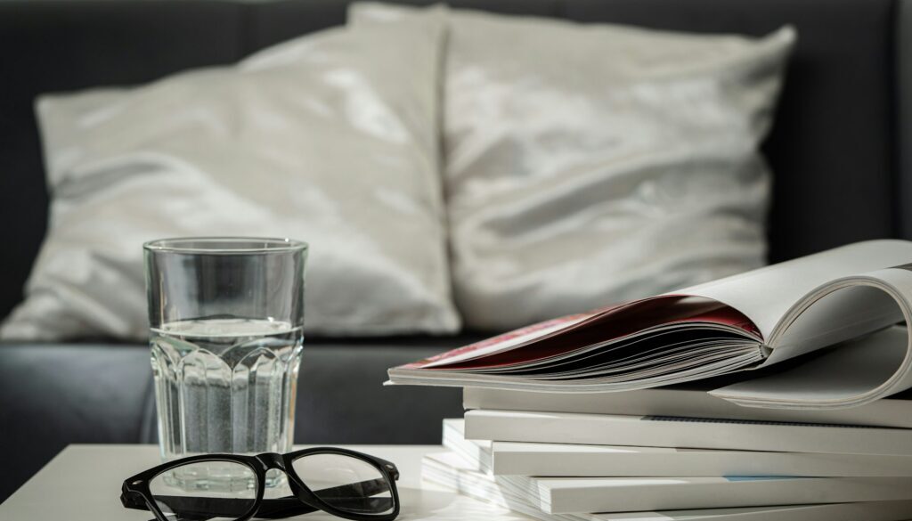 Glas-Schreibtische mit integriertem Kabelmanagement